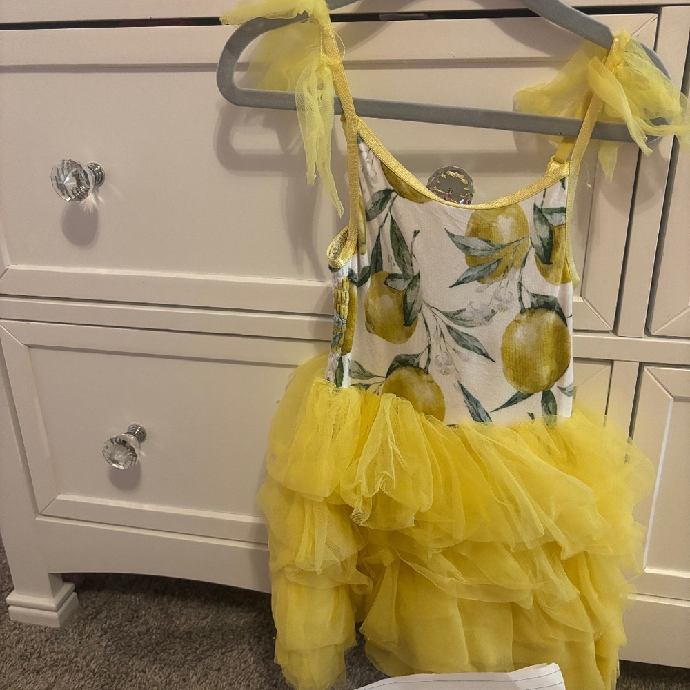 Posh peanut tulle dress 3/4